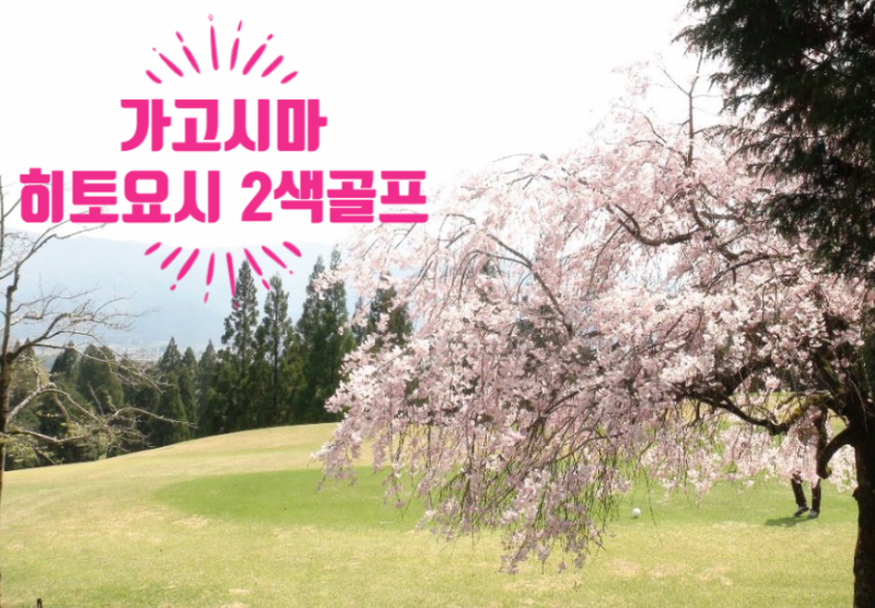 [이스타항공] 벚꽃상품 · 온천천국 히토요시 2색골프 · 가고시마 3박4일 · 완전 올포함!!