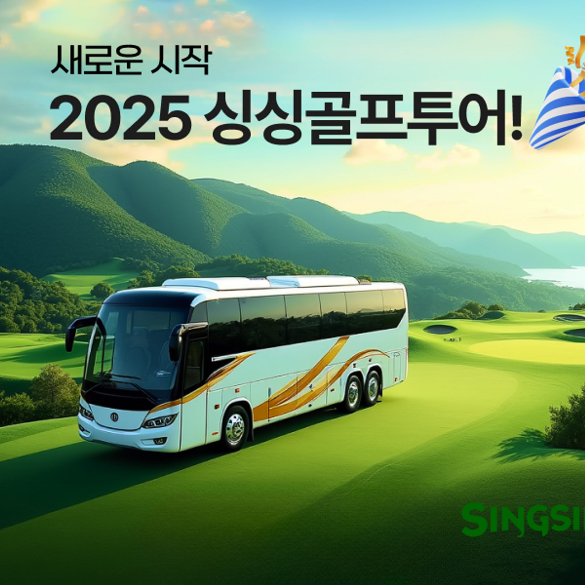 2025 싱싱골프투어 | 리무진 타고 떠나는 프리미엄 골프 여행