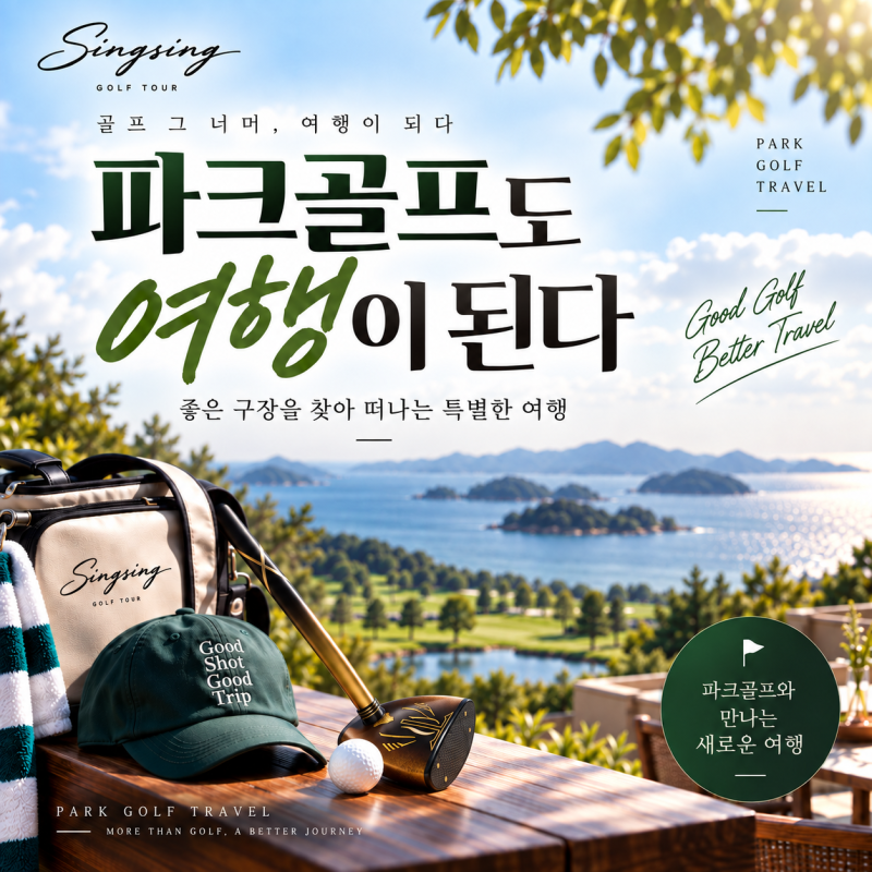 파크골프도 여행이 된다